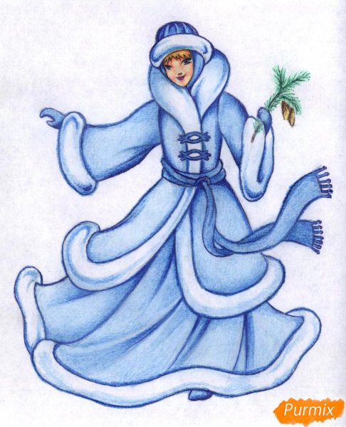 Рисунок к опере Снегурочка