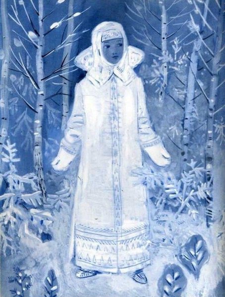 Снегурочка рисунок
