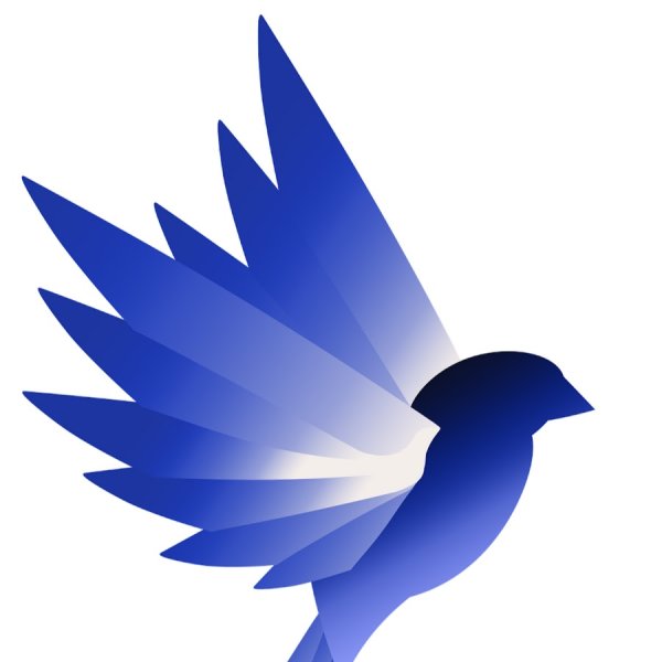 Синяя птица логотип