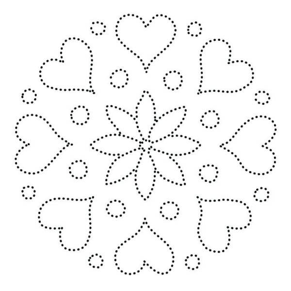 Точечное рисование для детей