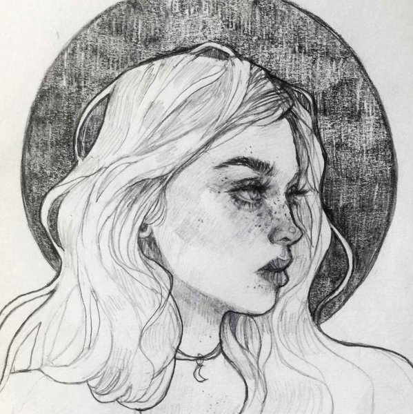 Рисунки карандашом средней сложности