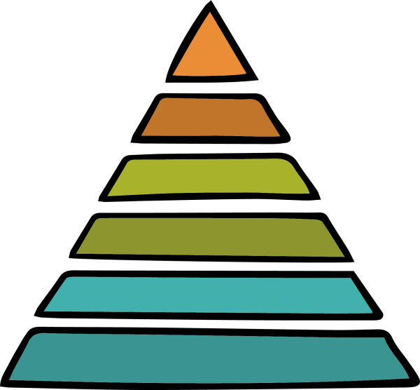 Нарисовать пирамиду