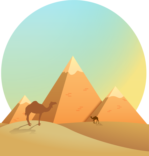 Египет пирамида Хеопса вектор