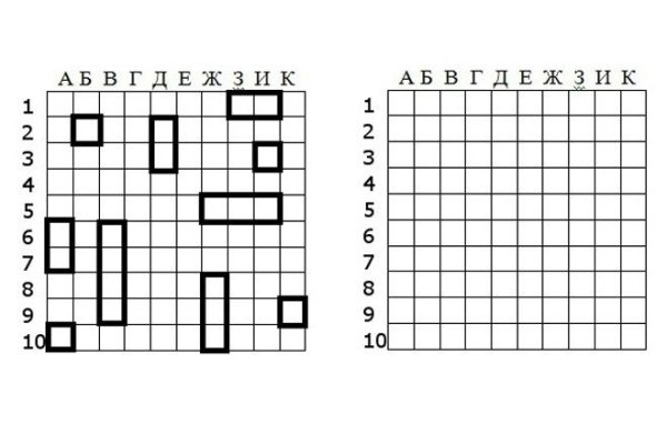 Как расставить корабли в игре морской бой