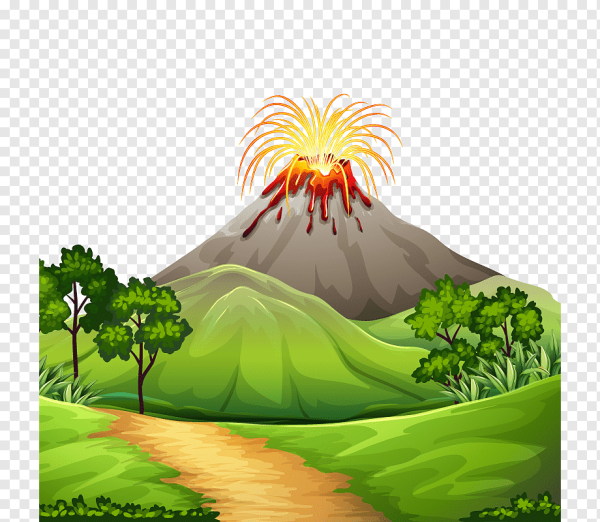 Вулкан для детей