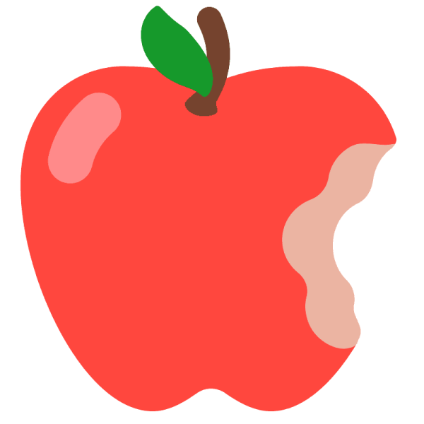 Стикер яблочко