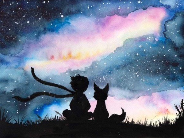 Маленький принц Лис звезды