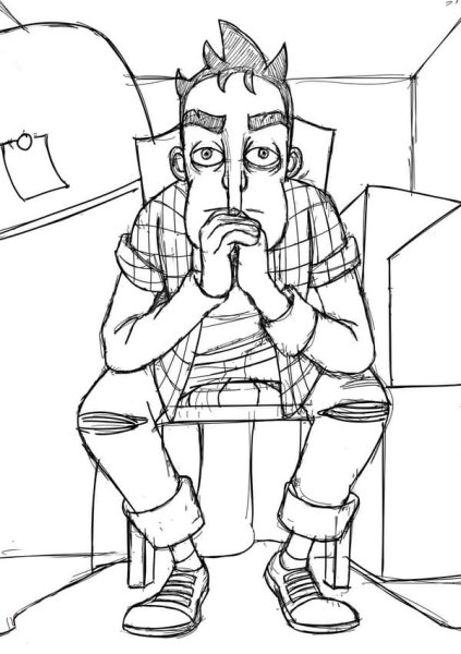 Дом привет сосед раскраска