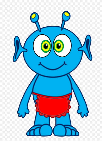 Инопланетянин мультяшный