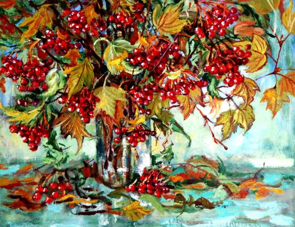 Плакат вырубной "клен зимний"