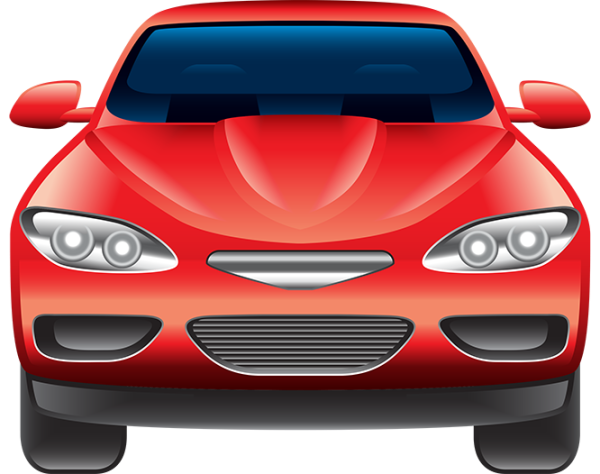 Мультяшный вид машины