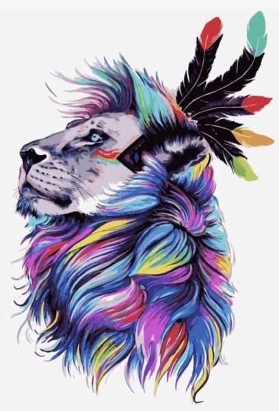 Радужный Лев ваю Ромдони