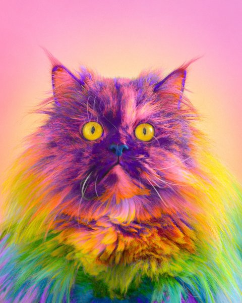 Разноцветный орнамент