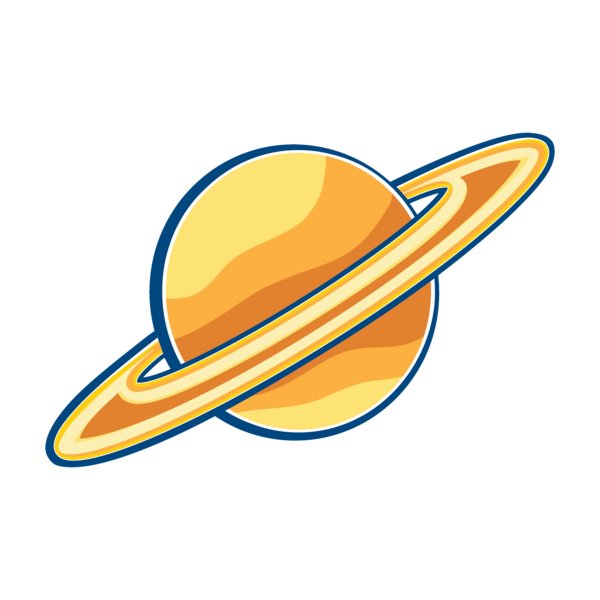 Сатурн мультяшный