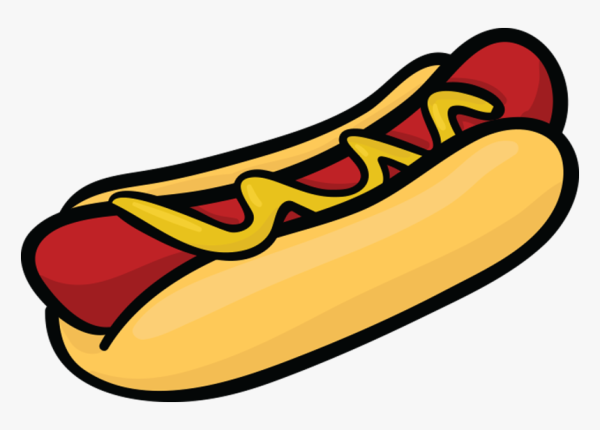 Хот дог рисунок