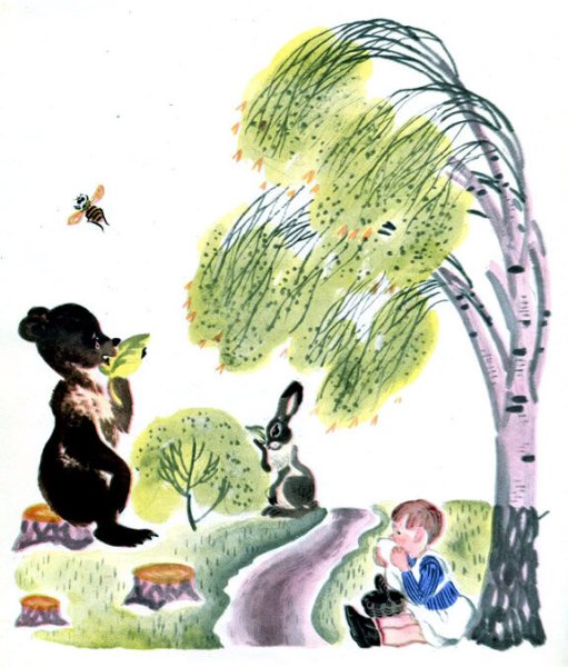 Прокофьев сказочка иллюстрация