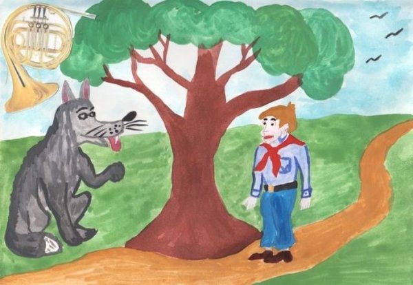 Петя и волк Прокофьева