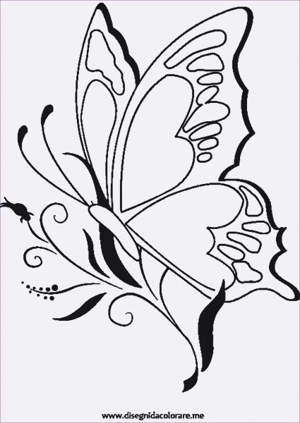 Витраж бабочка трафарет