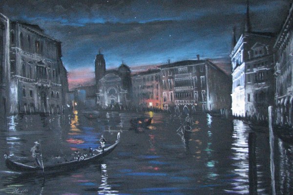 Александр Болотов ночная Венеция