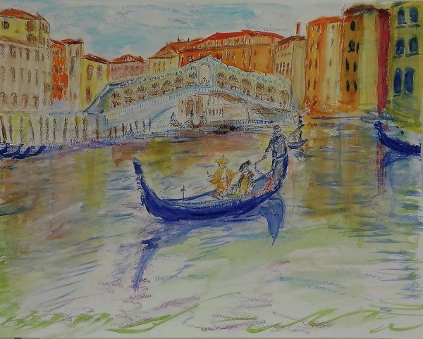 Венецианская ночь Глинка иллюстрация