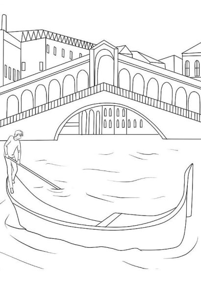 Венецианская ночь Наброски