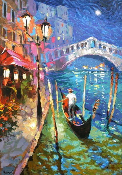 Мережка праздничная Венеция