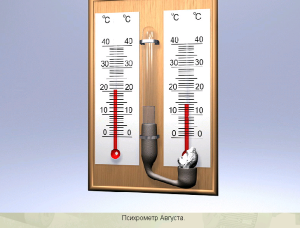 Психрометр барометр гигрометр физика 8 класс