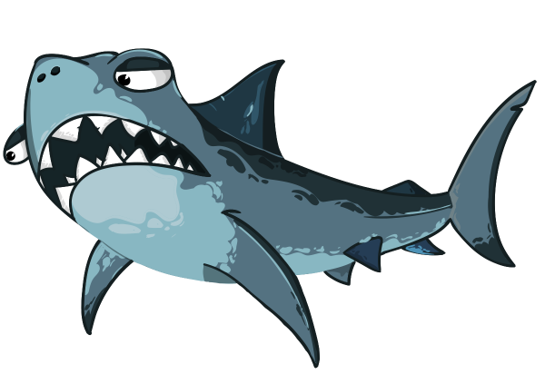 Акула рисунок