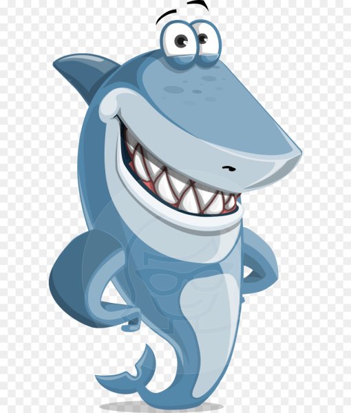Акулы мультяшные