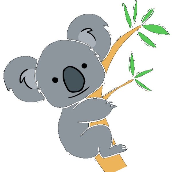 Коала рисунок
