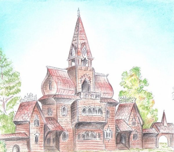 Рисование Терема