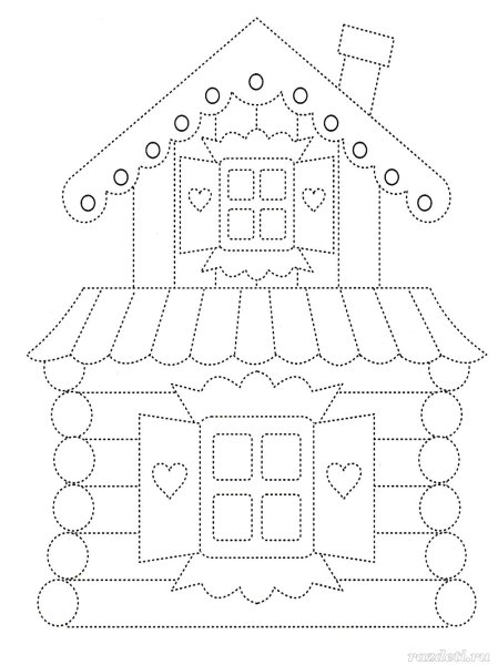 Домик Теремок из сказки Теремок