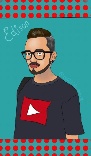 Эдисон перец рисунок