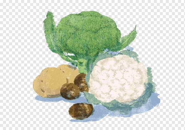 Цветная капуста мультяшная