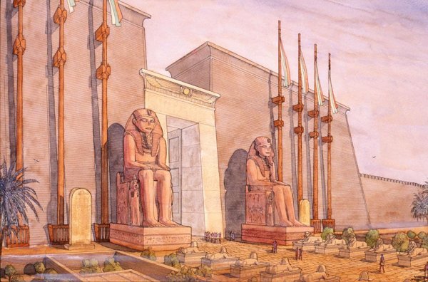 Дворец фараона Аменхотепа III (Фивы)