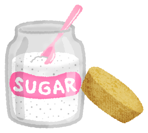 Сахар мультяшный