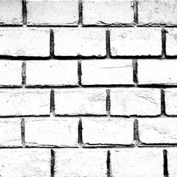 Кирпич черно белый