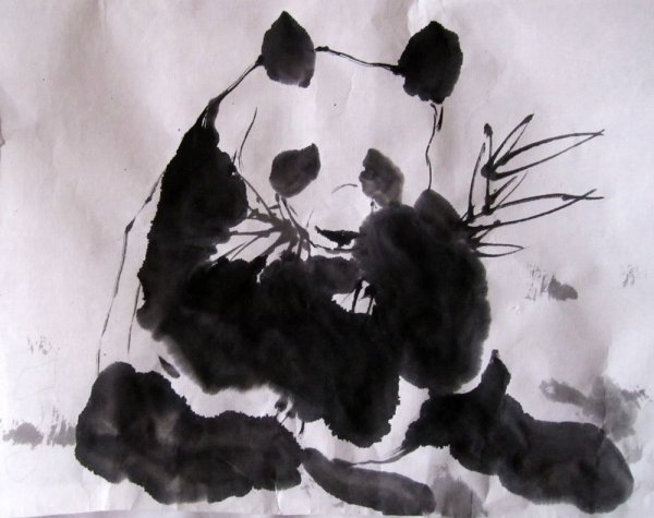 Китайская живопись тушью гохуа