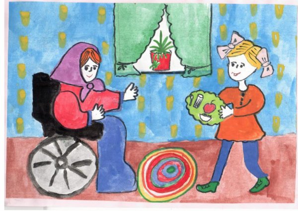 Рисунок на тему добро и зло