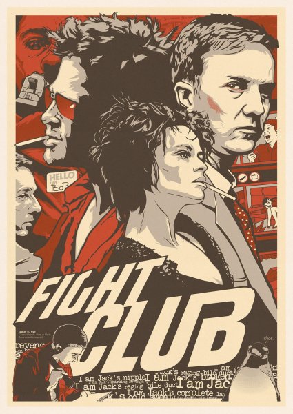 Плакат фильма Бойцовский клуб