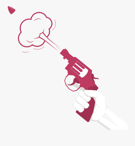 Нарисованный выстрел