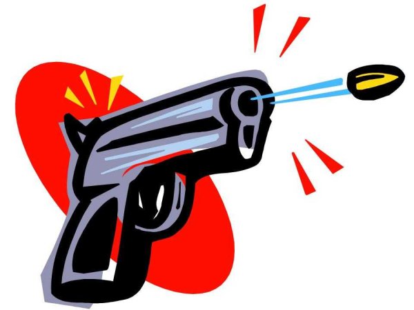 Пистолет выстрел пуля