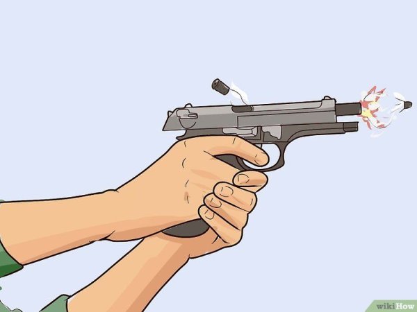 Нарисованный выстрел