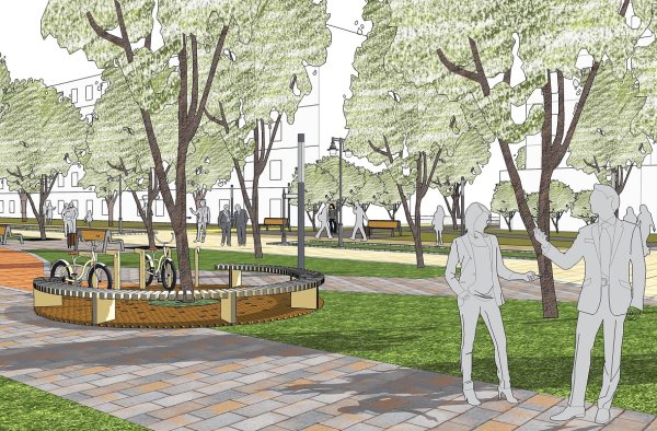 Композиция парка