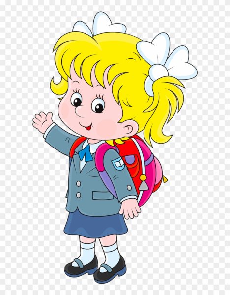 Мультяшная девочка