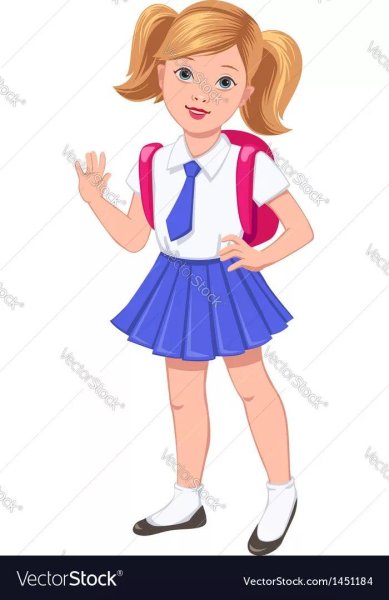 Девочка ученица