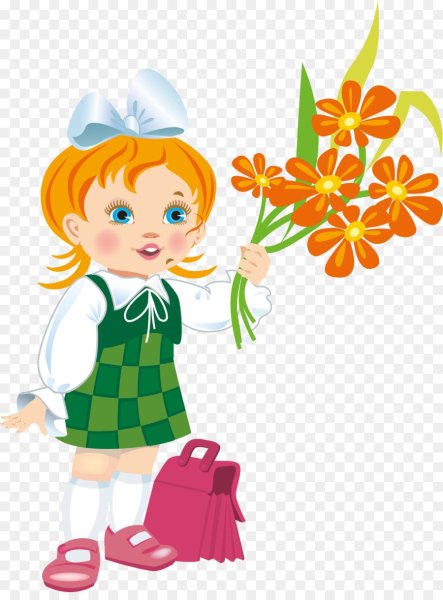 Ученица мультяшка