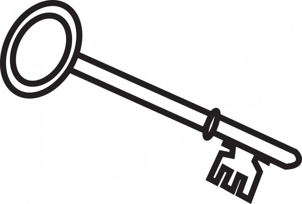 Ключ трафарет