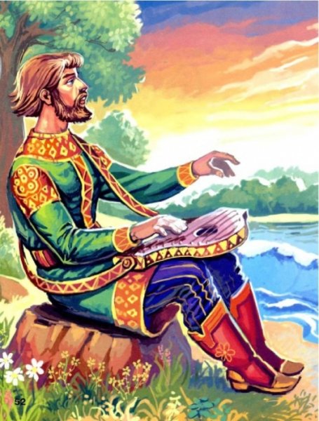 Герои оперы Садко рисунок