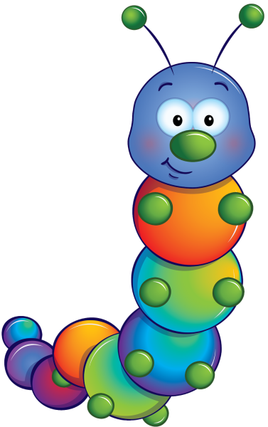 Гусеница для детей